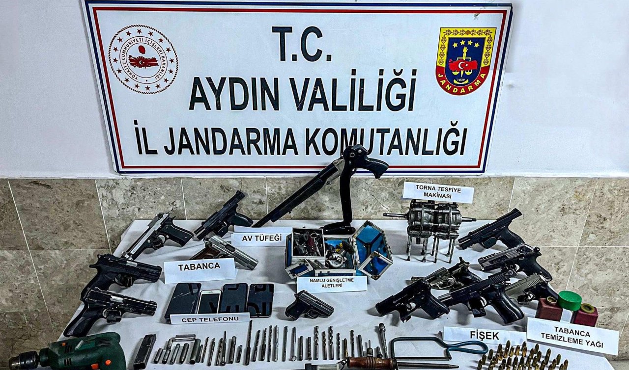 Silah kaçakçılığı operasyonu: 12 tabanca ile yakalandı