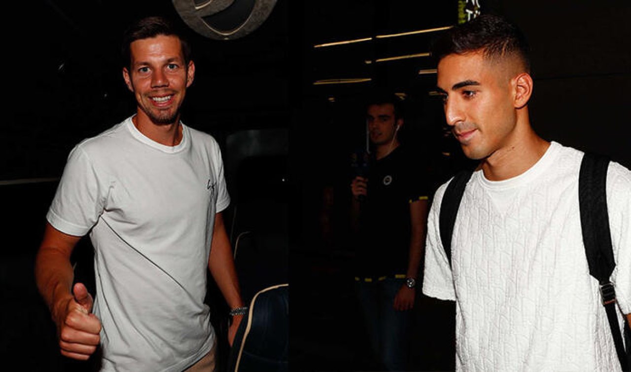 Mert Müldür ve Miha Zajc Fenerbahçe için İstanbul’da