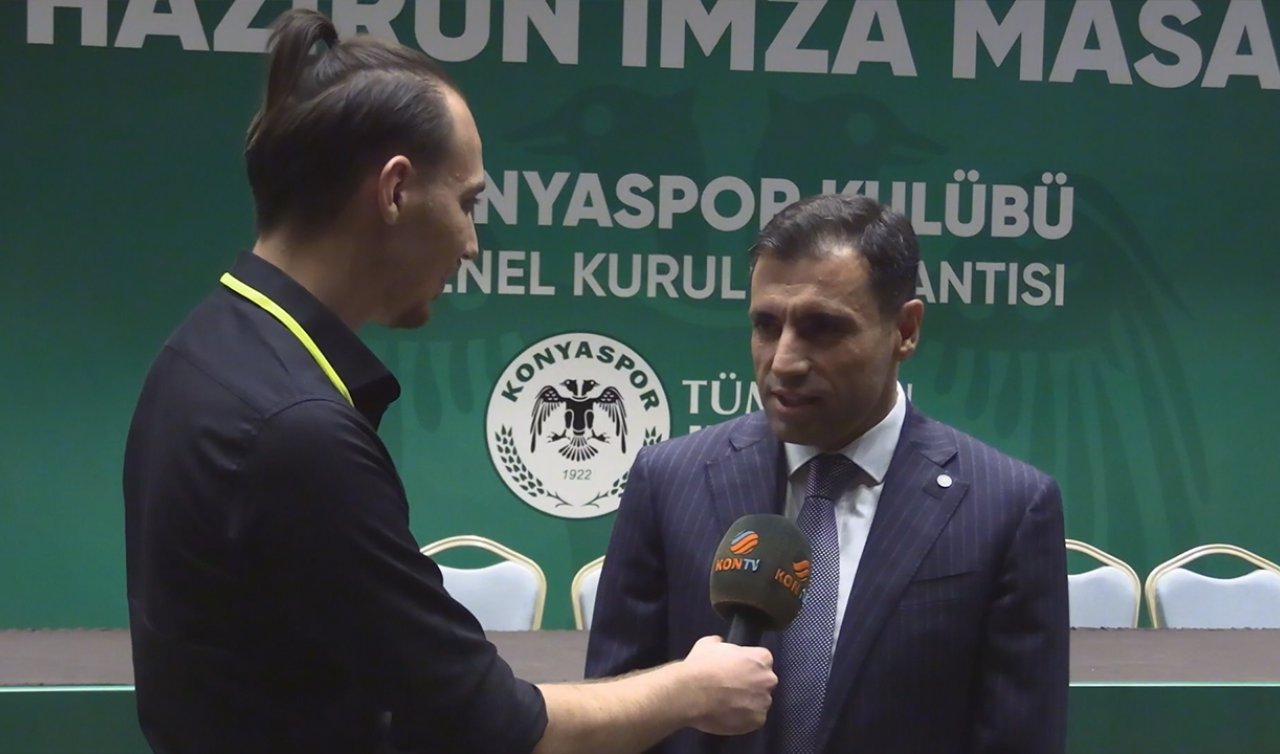  Fatih Özgökçen’den transfer açıklaması! Konyaspor’a yeni forvet geliyor 