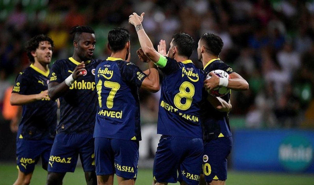 Fenerbahçe rakibini farklı geçti! UEFA Konferans Ligi 3. Ön eleme turu rakipleri