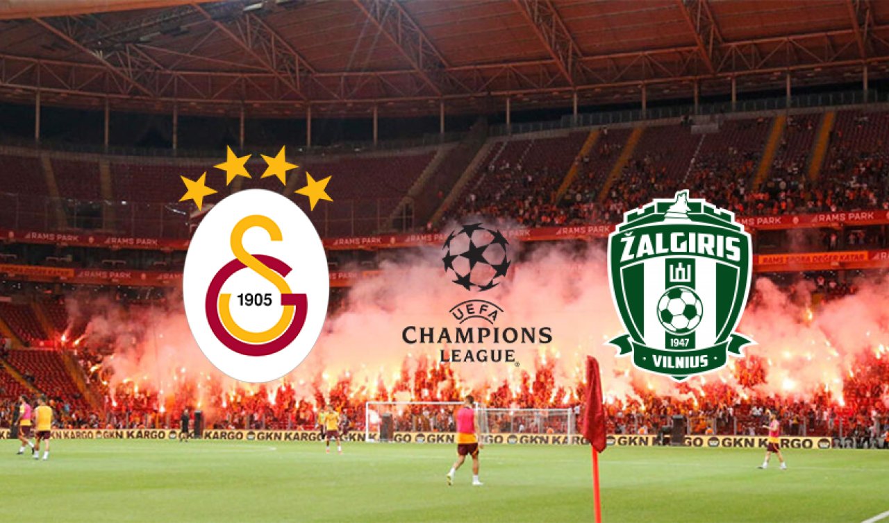  Galatasaray maçı: Galatasaray-Zalgiris Vilnius maçı hangi kanalda ve saat kaçta? Galatasaray-Zalgiris Muhtemel 11
