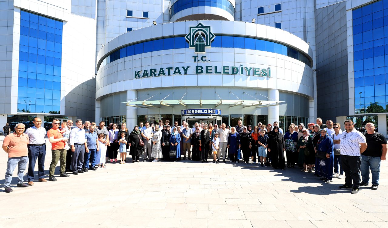 Şehit aileleri ve harp malulü gaziler Karatay Lavanta Bahçeleri ile Mevlana Gül Bahçesi’ni gezdi