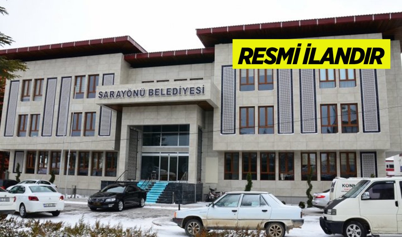 Sarayönü ilçesinde çalışma başlıyor 