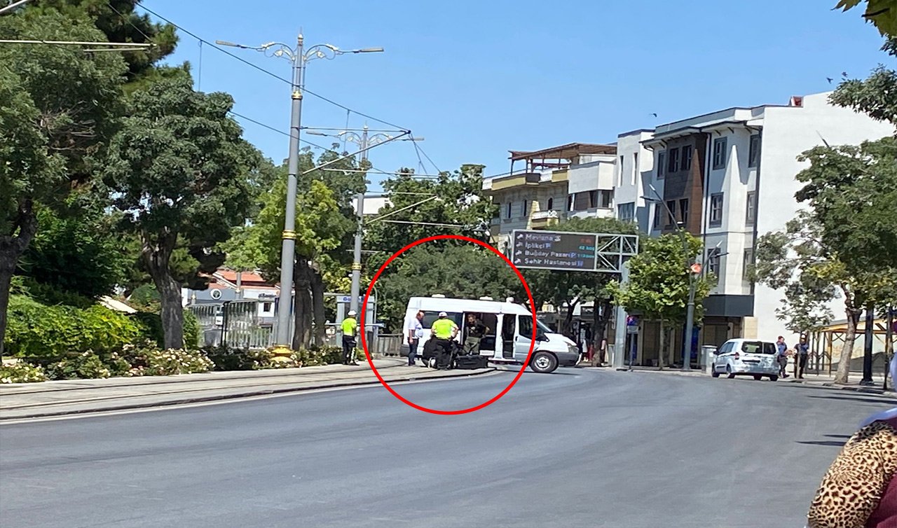 Konya’da tramvay trafiği durduruldu! Polis ekipleri çalışma başlattı