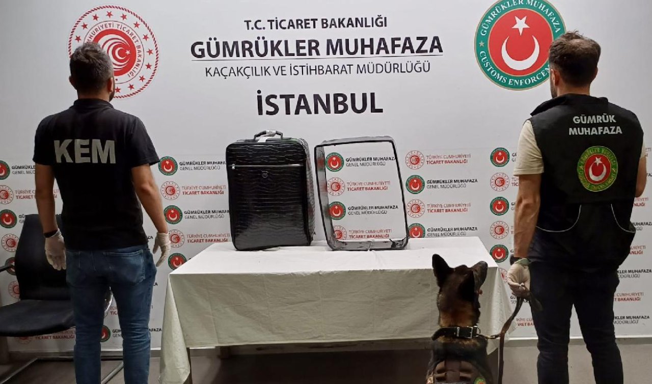 Sabiha Gökçen Havalimanı’nda 2 kilo uyuşturucu ele geçirildi