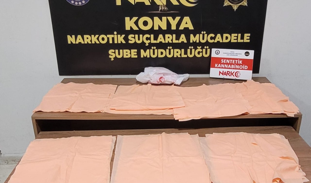 Konya’da narkotik ekiplerinden büyük darbe: Araçtan çıkana inanamayacaksınız!