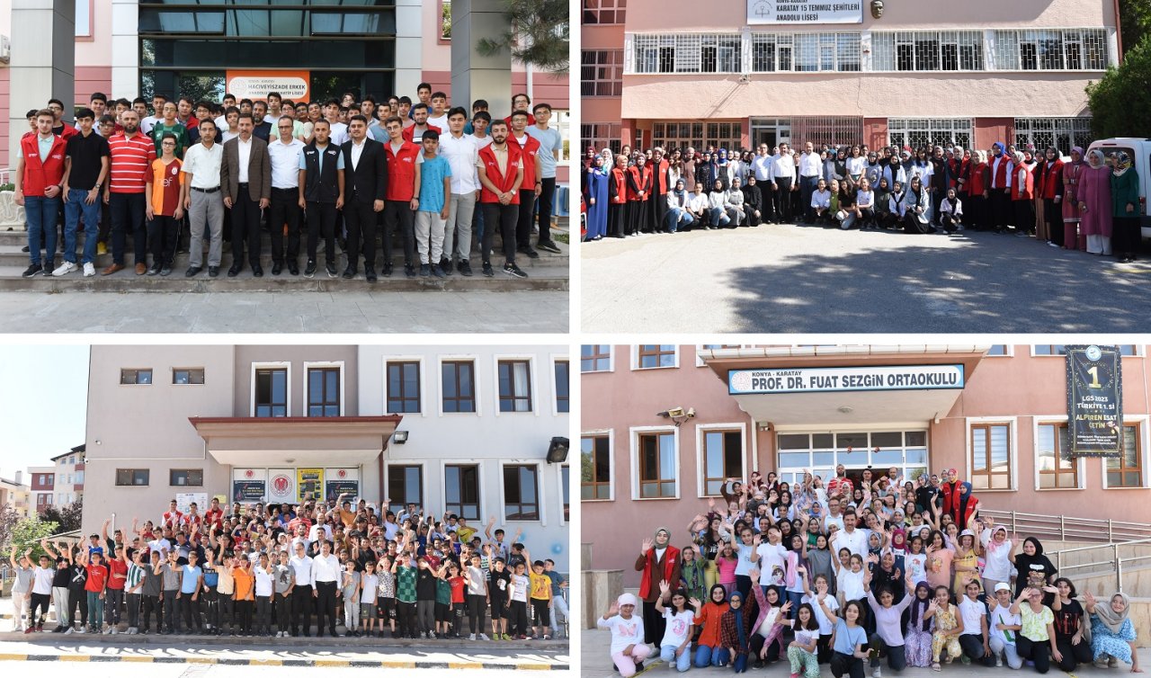 Konya’da yaz okulu eğitimleri devam ediyor! Hem öğreniyor hem eğleniyorlar