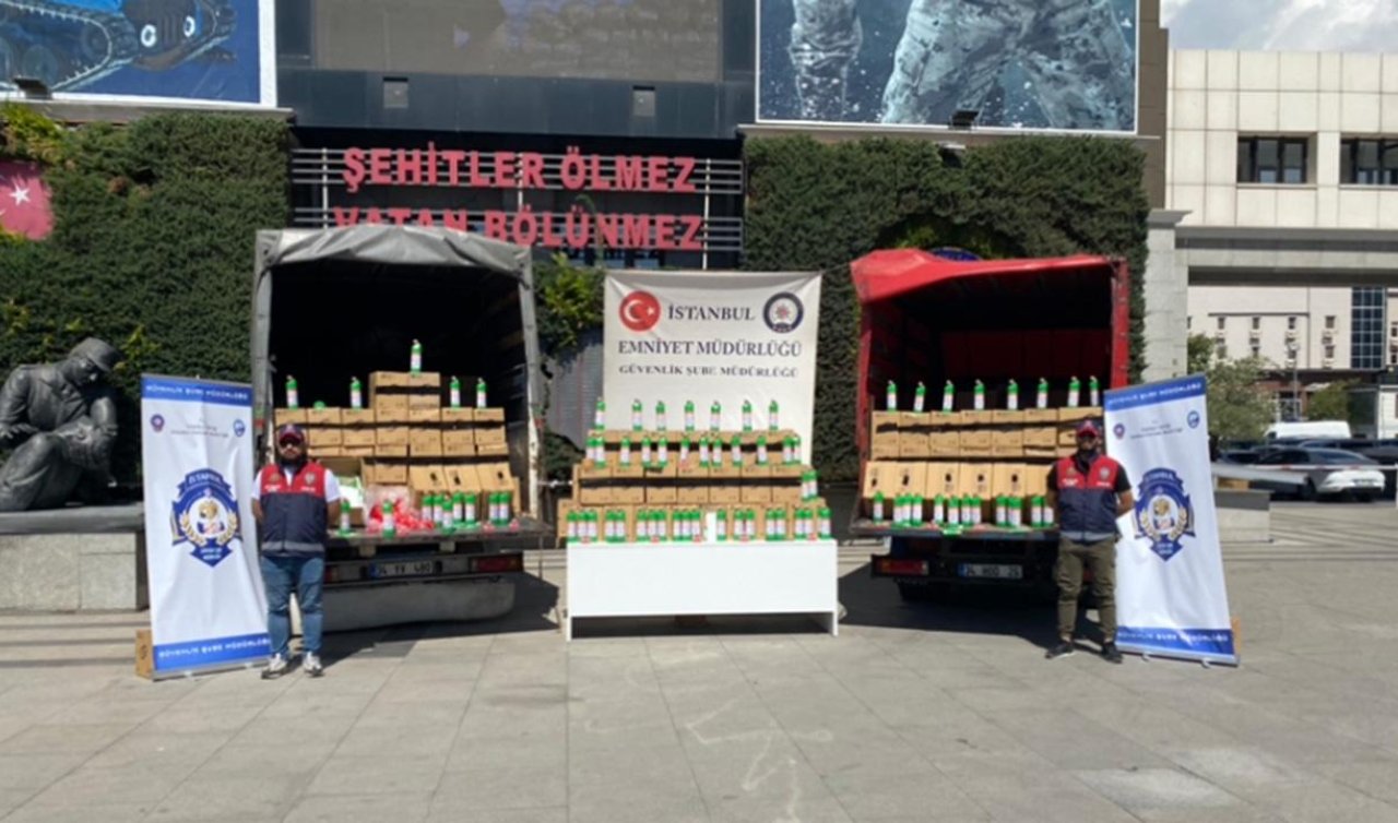 Piyasa değeri 2 milyon lira olan sahte deterjan ele geçirildi