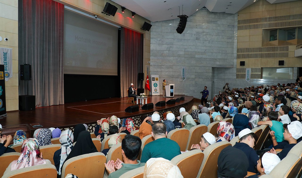 Konya’da bilgehanelerde ailelere hafızlık hazırlık programı tanıtıldı 