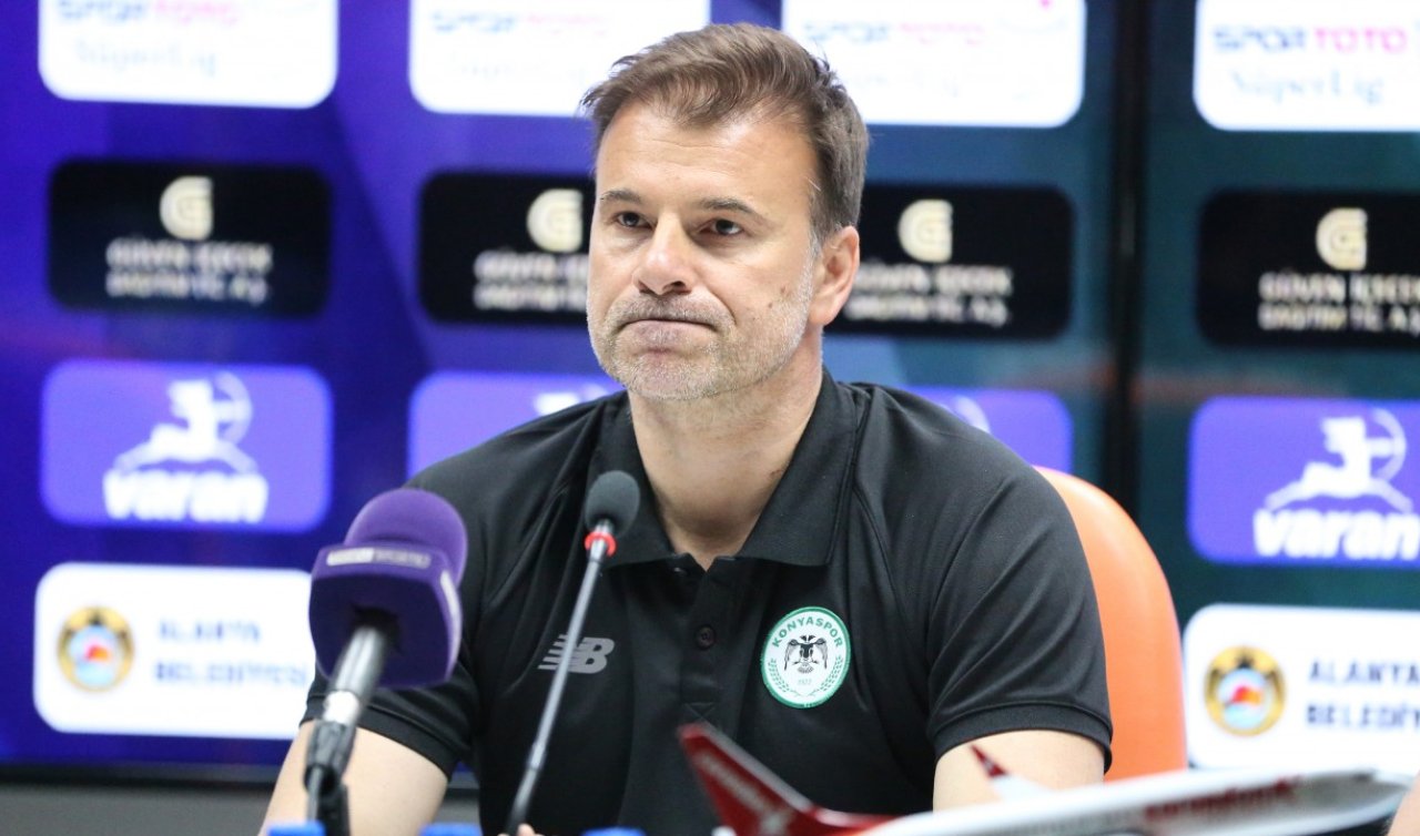 Konyaspor Teknik Direktörü Aleksandar Stanojevic’ten maç sonrası açıklama