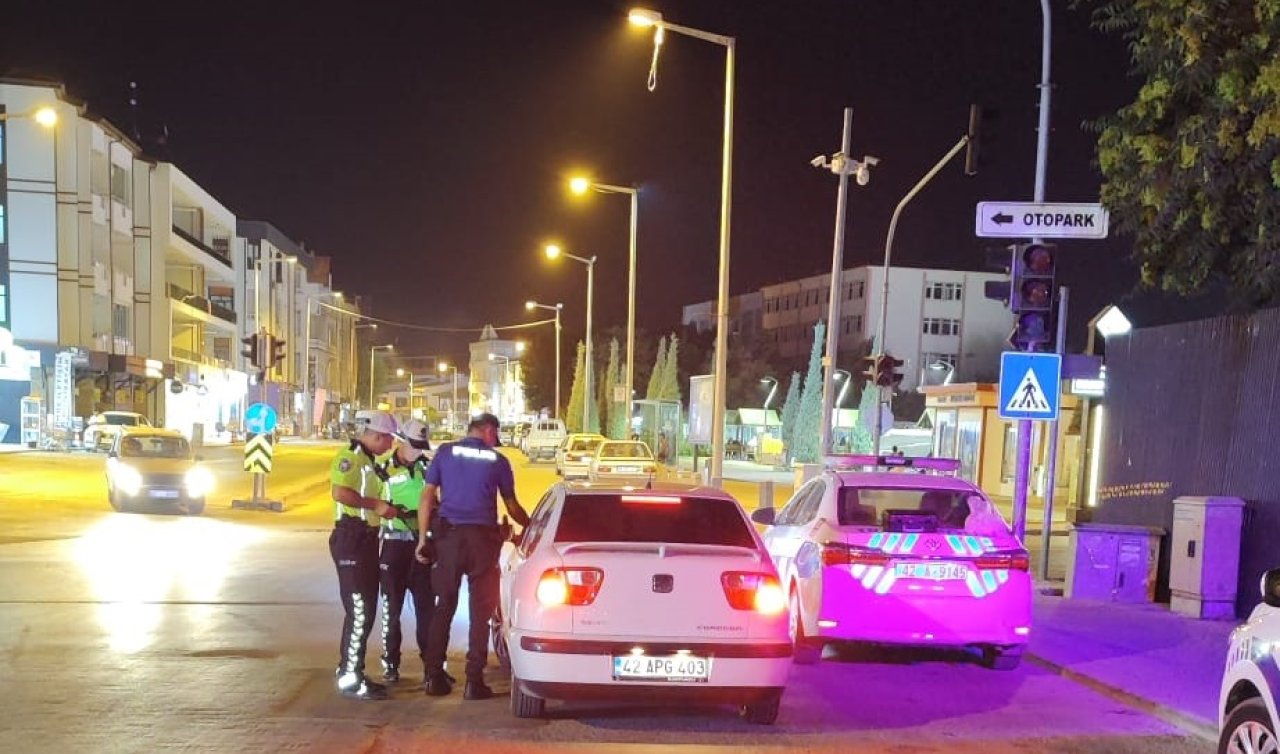  Konya’da trafik kurallarına uymayan  90 sürücüye kesilen ceza dudak uçuklattı!