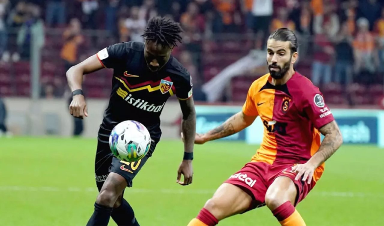 Kayserispor- Galatasaray maçı saat kaçta? muhtemel 11’leri