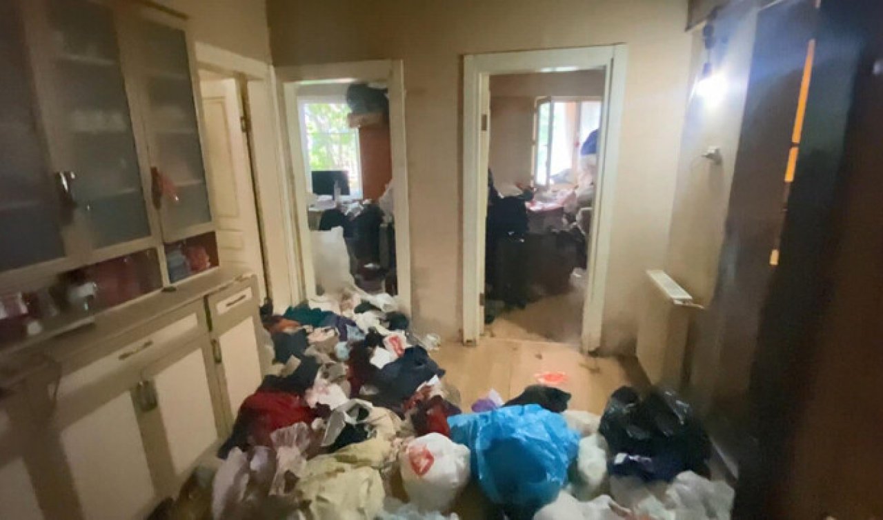 Polisler şaşkına döndü: 5 ton çöp çıktı!