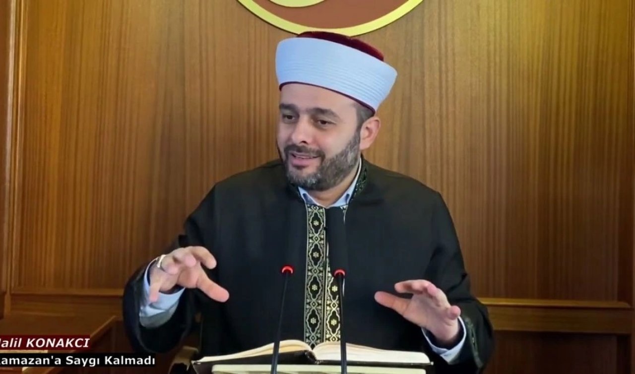 Diyanet Halil Konakçı hakkında inceleme başlattı