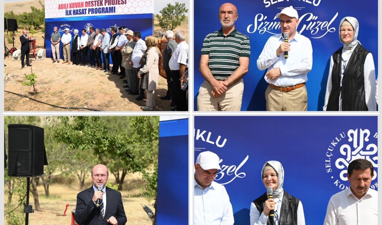 Konya’da tarım ve hayvancılık gelişiyor: Çiftçilere ücretsiz ekipman sağlandı