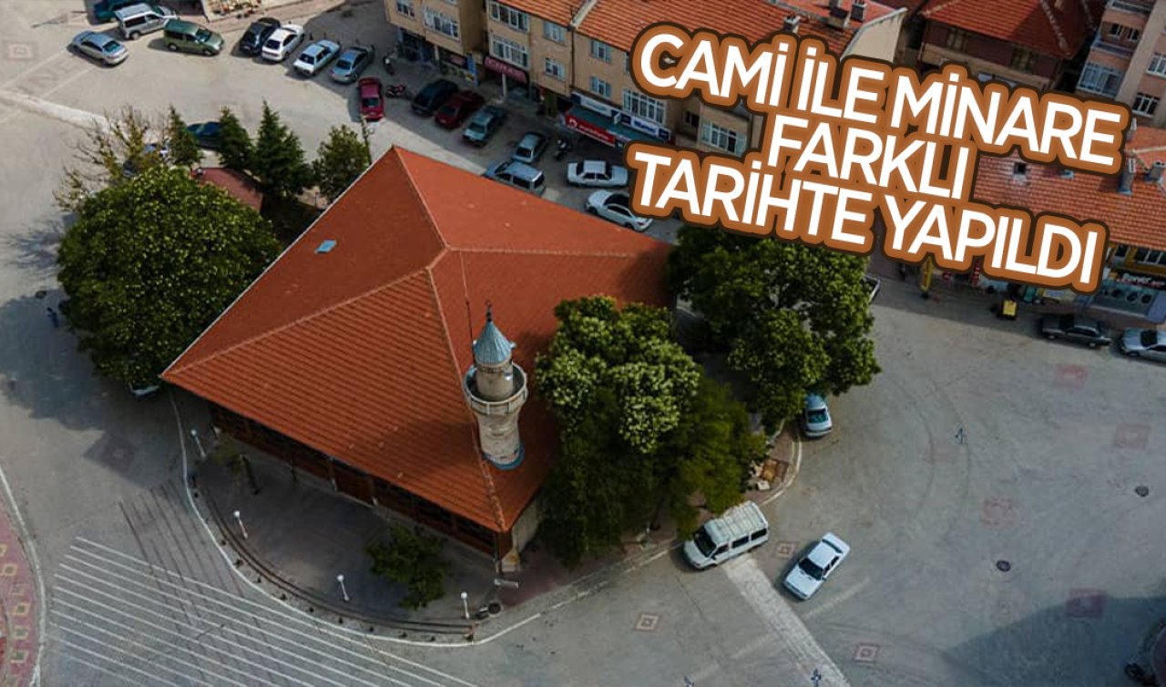  Konya’da güdük minareli cami: Yapısıyla dikkatleri üzerine çekiyor