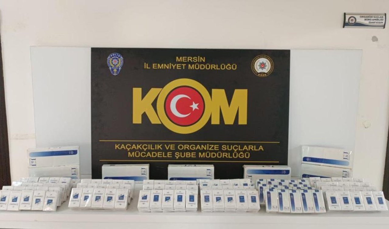 Kaçakçılık operasyonu: 200 bin makaron ele geçirildi