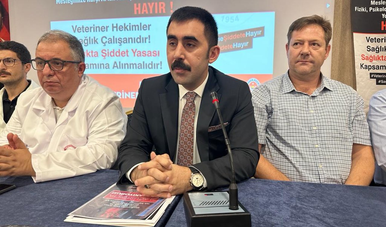 Konya Veteriner Hekimleri Odası’ndan “hekime şiddet’’e tepki