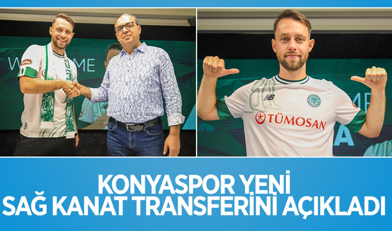  Konyaspor yeni kanat transferini açıkladı!