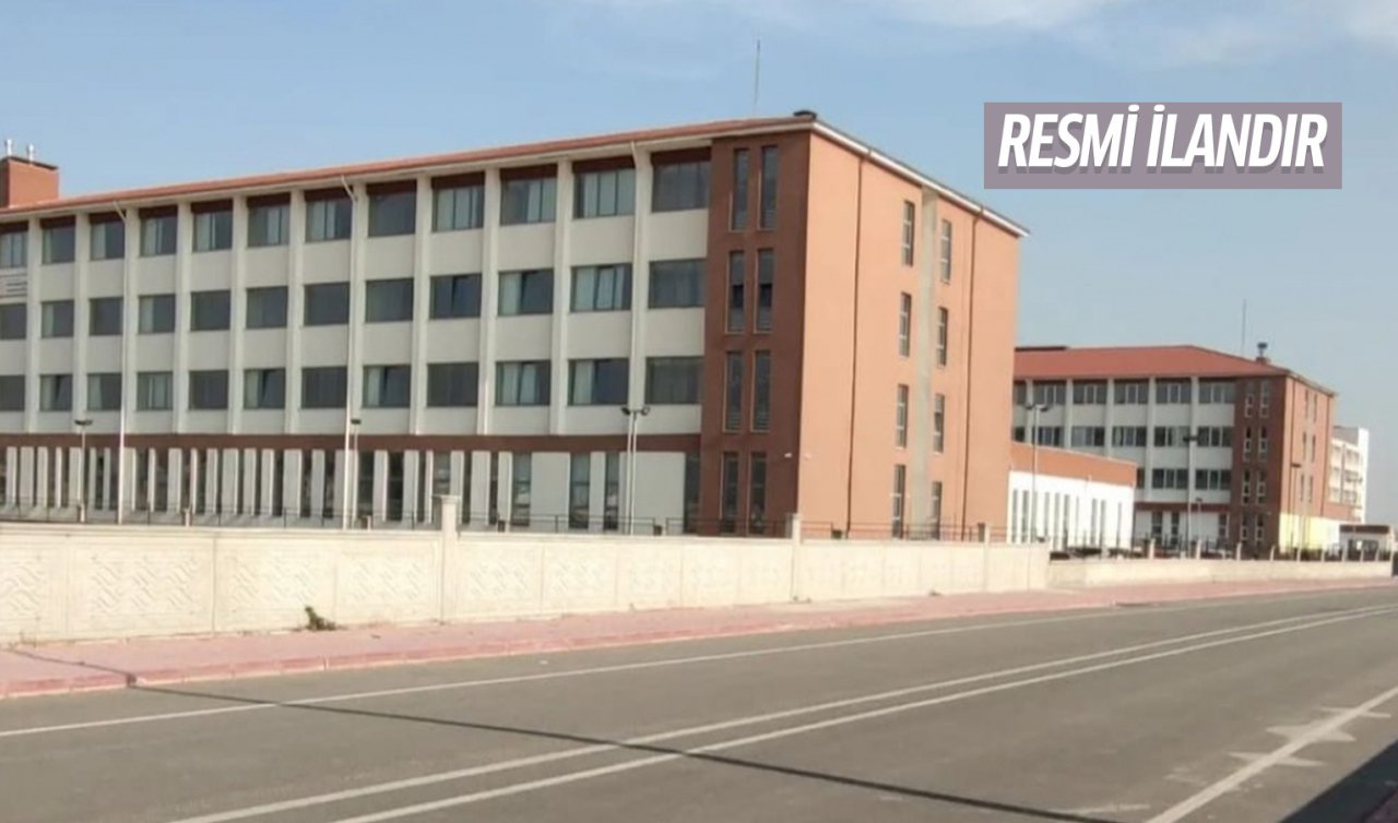 Çumra Anadolu İHL Pansiyonu İkmal Güçlendirme ve Onarım İşi ihale usulü yaptırılacak