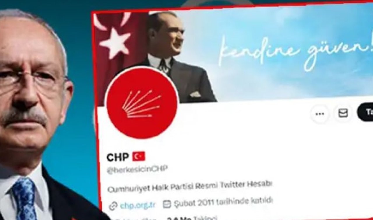  CHP’yi mavi tiki de terketti