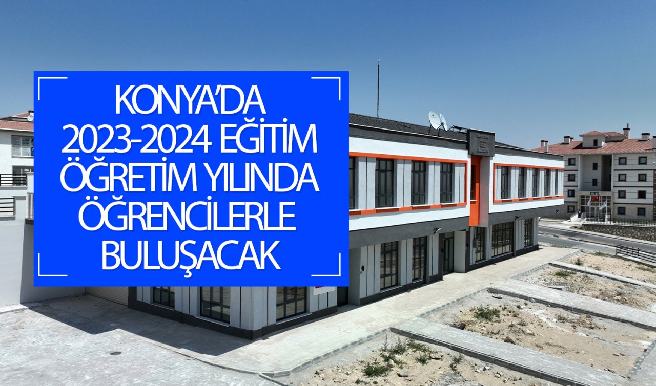  Konya’da 1585 metrekare alana inşa edildi: Öğrencilerle buluşması yakın