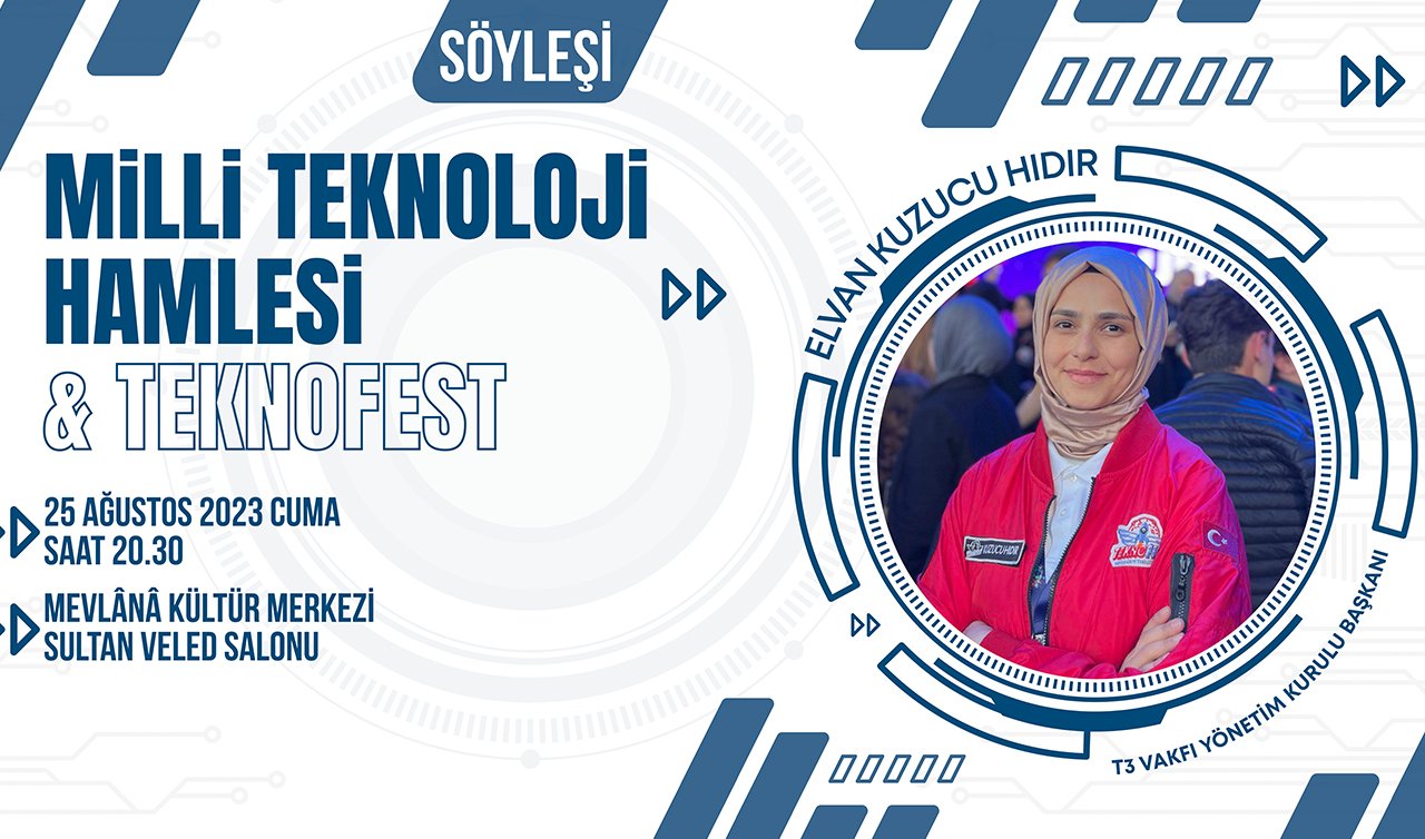 Cuma günü kimseye söz vermeyin! Konya Mevlana Kültür Merkezi’nde program var