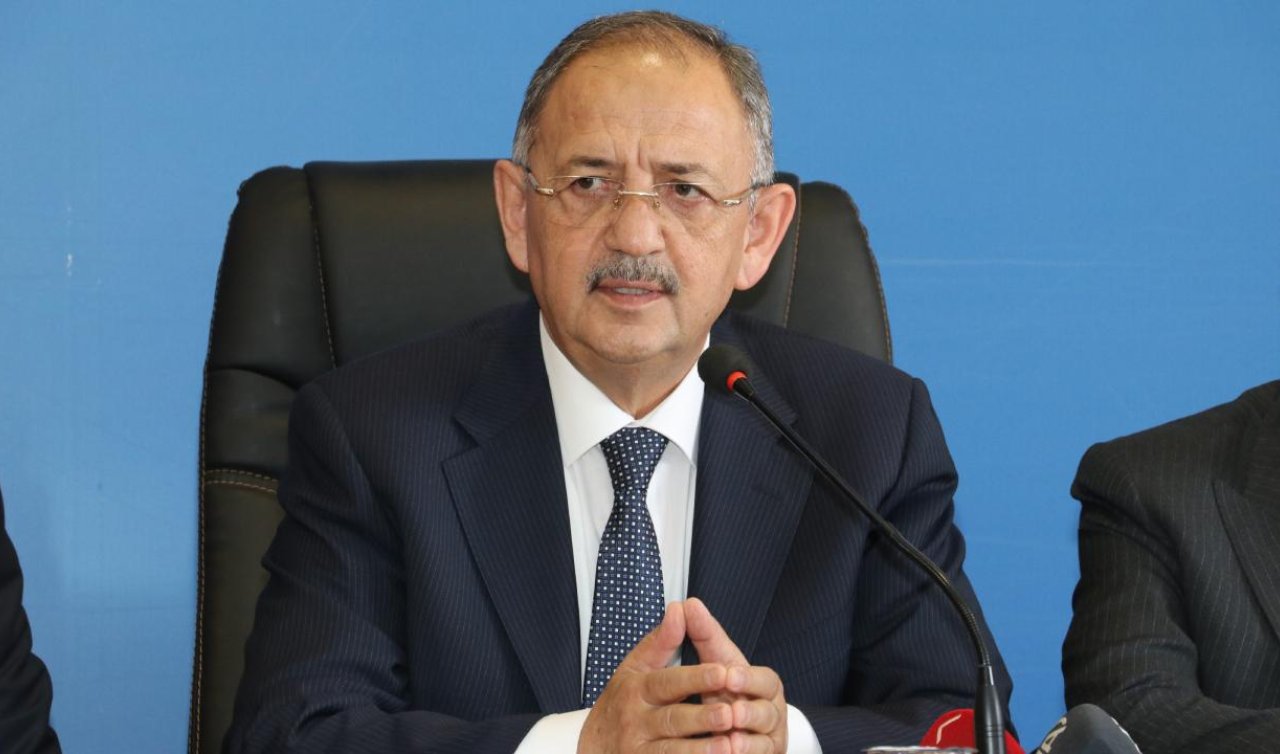  Bakan Özhaseki: Yanan her ağacımızın yerine yeni fidan dikeceğiz