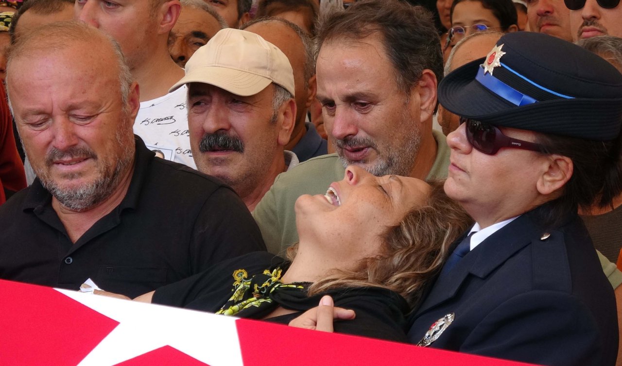 Kazada ölen polis memuru Melike’nin annesi göz yaşlarına hakim olamadı!
