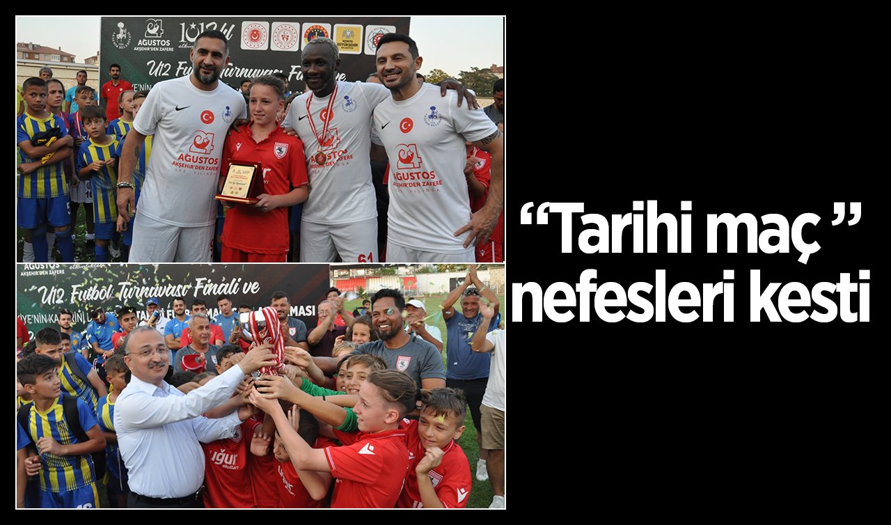 Tarihi maç nefesleri kesti