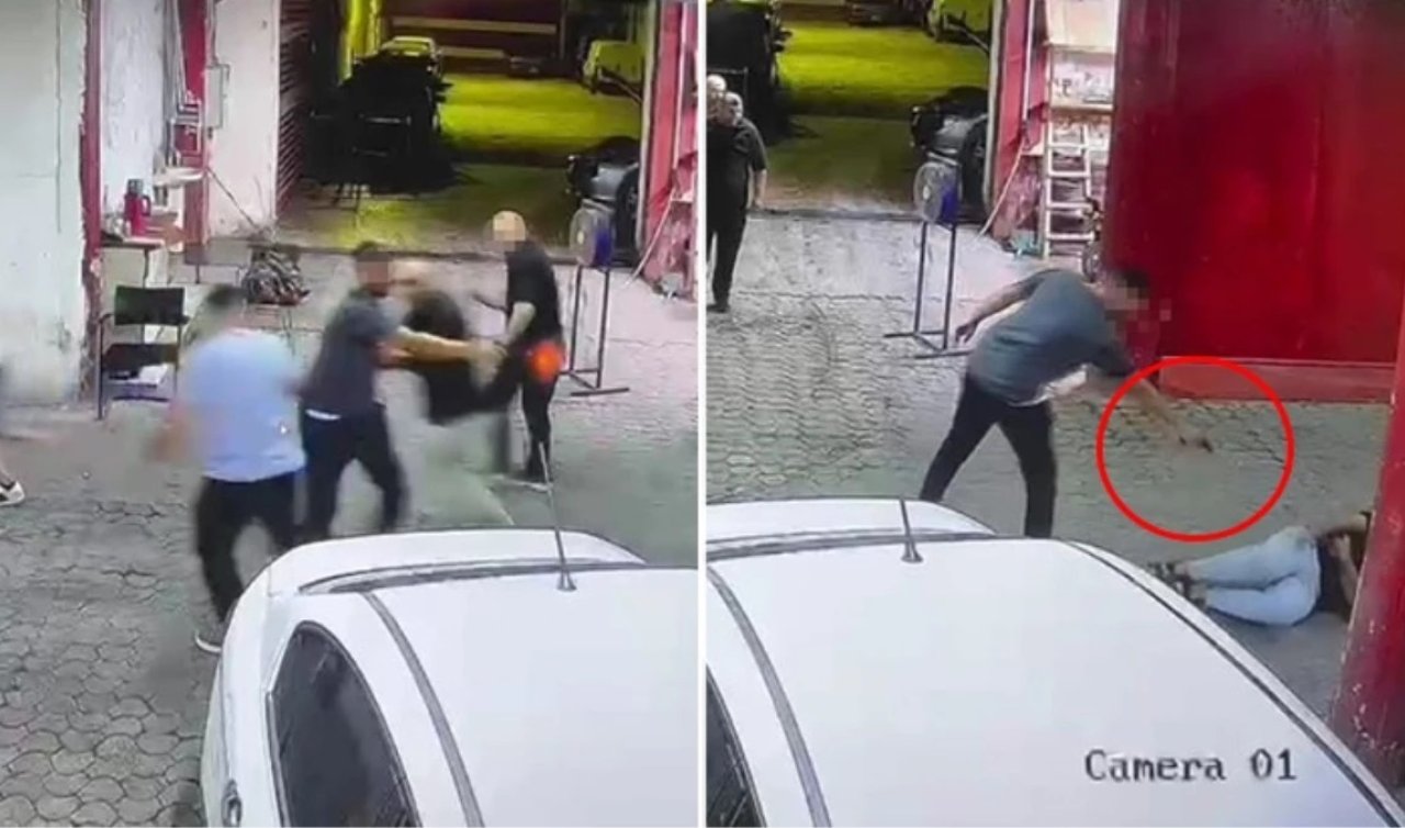 Otoparktaki cinayet güvenlik kamerasında! Yere düşen adama defalarca kurşun yağdırdı