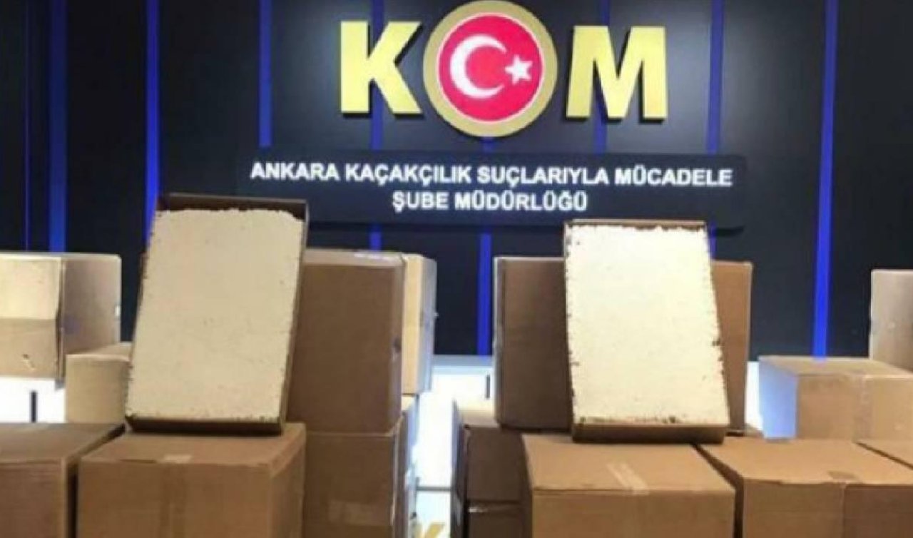 51 bin 300 paket kaçak sigara ele geçirildi: 4 gözaltı