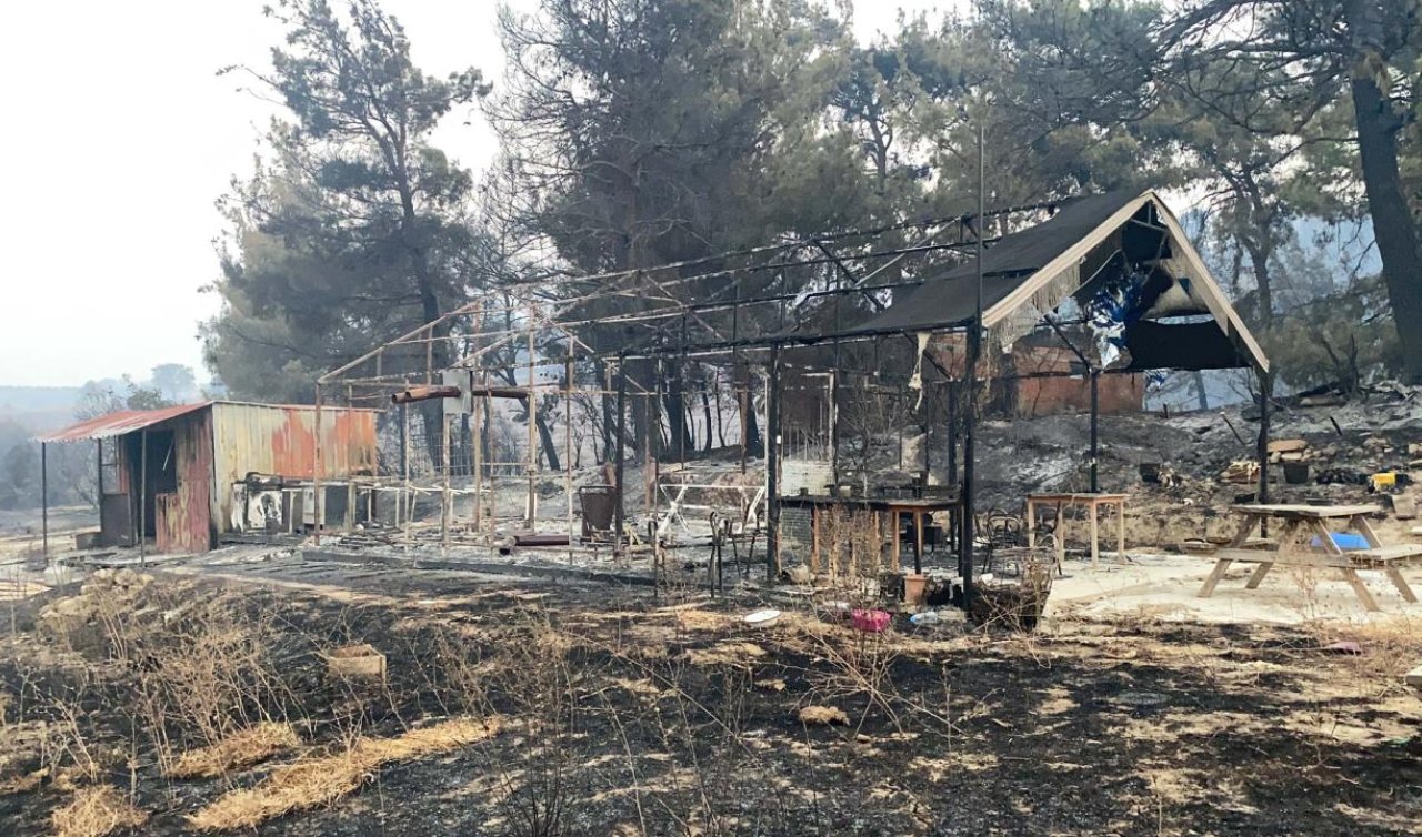  Çanakkale’de yangından etkilenen vatandaşlara destek