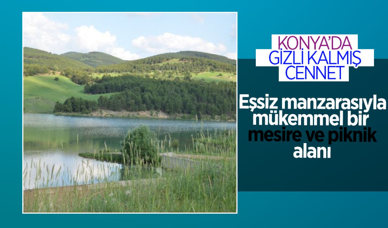 Konya’da gizli kalmış cennet: Eşsiz manzarasıyla mükemmel bir mesire ve piknik alanı 