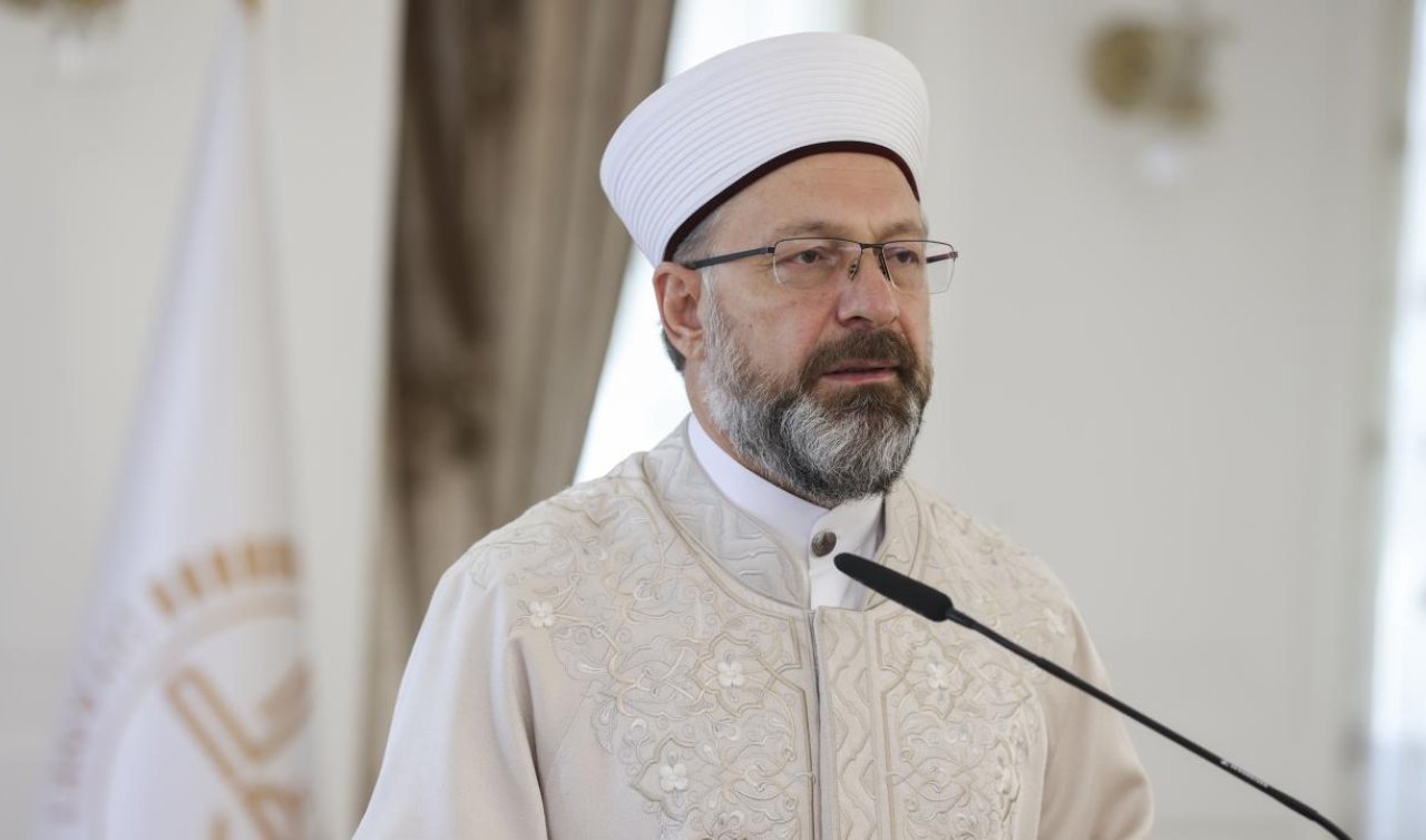 Diyanet İşleri Başkanı Erbaş, GKRY’deki cami saldırısını kınadı