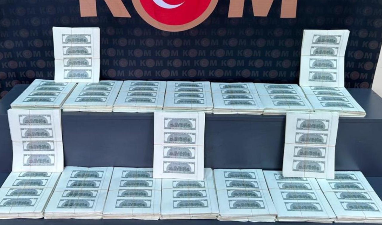 2 milyon 152 bin sahte dolar ele geçirildi