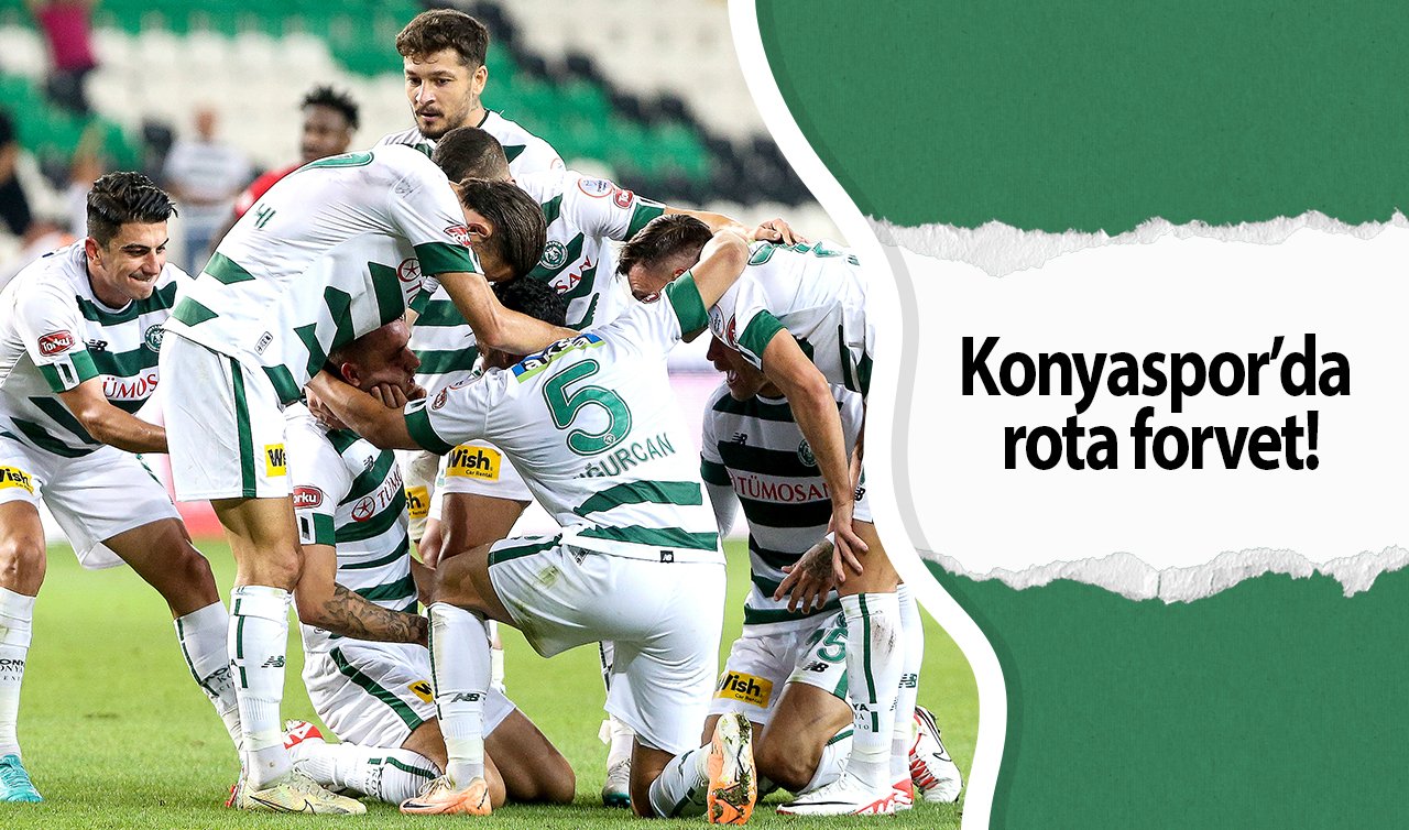 Konyaspor’da rota forvet!