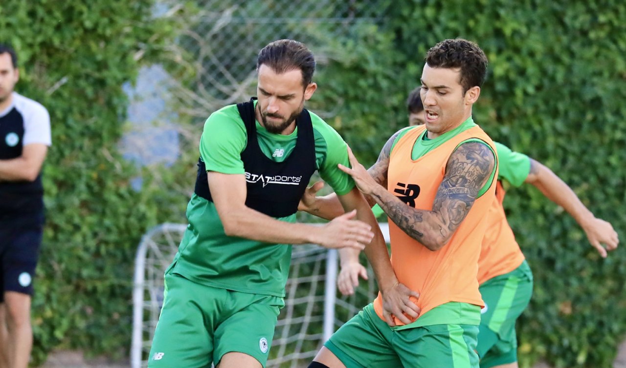 Konyaspor taktik çalışıyor