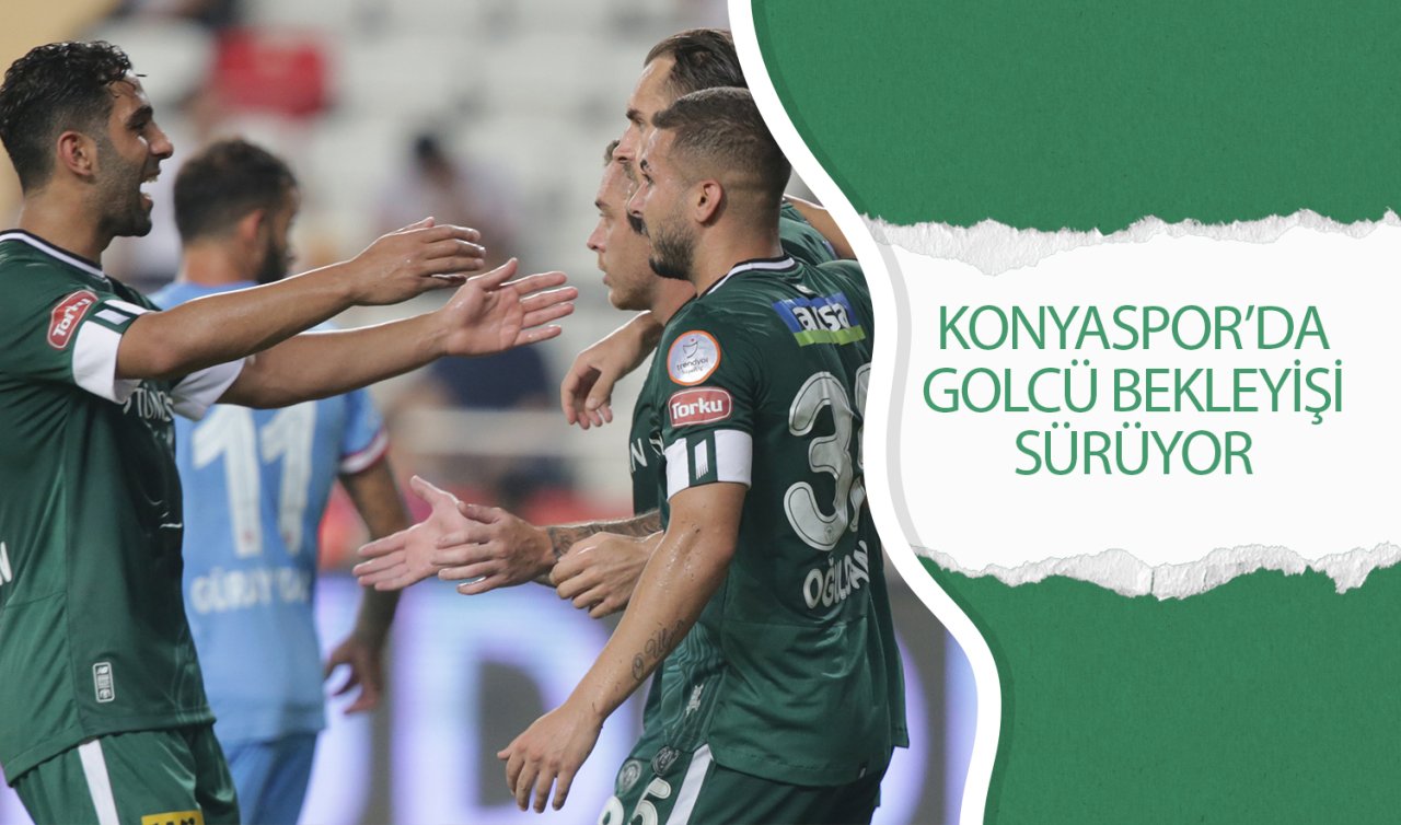 Konyaspor’da golcü bekleyişi sürüyor