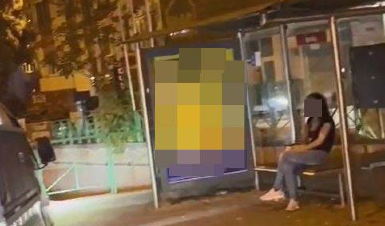 Duraktaki kişiye yangın söndürme tüpüyle gaz sıkıp görüntü çeken 7 kişiye gözaltı