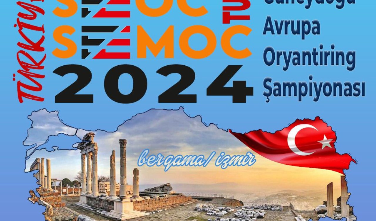 Avrupa Oryantiring Şampiyonası İzmir-Bergama’da yapılacak