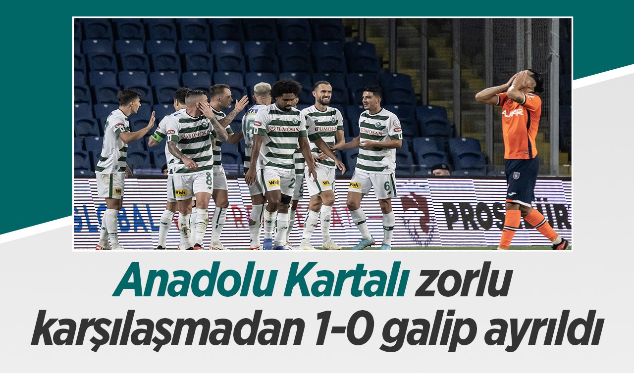 Anadolu Kartalı zorlu karşılaşmadan 1-0 galip ayrıldı