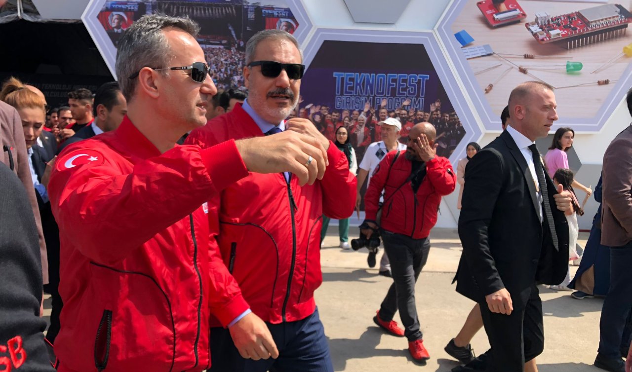  Bakan Fidan’dan TEKNOFEST ziyareti