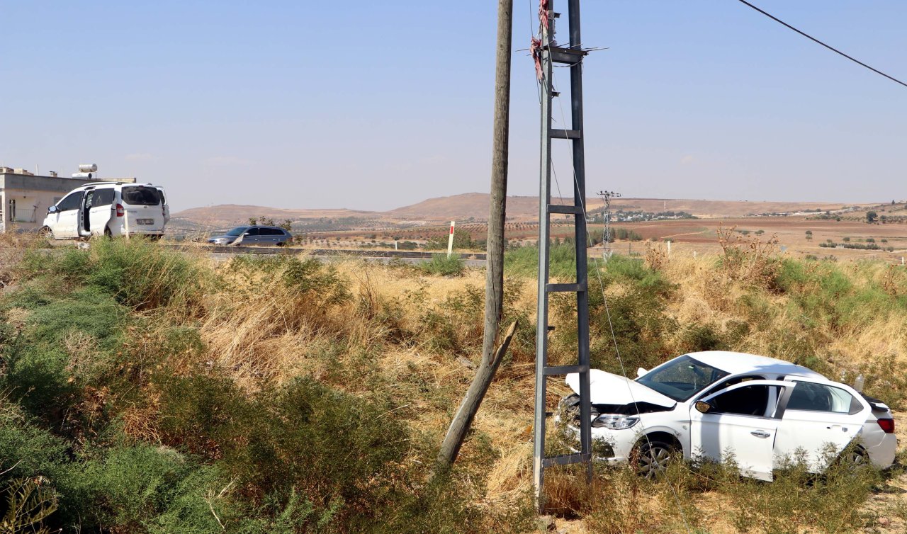 Otomobille hafif ticari araç çarpıştı: 7 yaralı