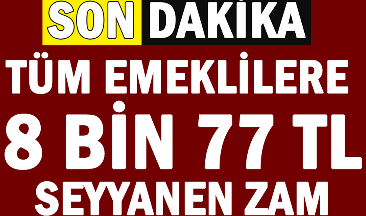 Emekli Maaşı İçin Beklenen Haber Geldi! Emekli Maaşı Zammı! 