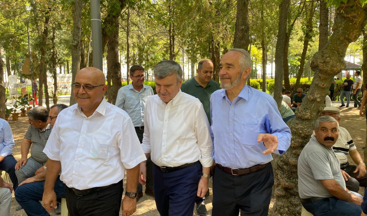 AK Parti Konya Milletvekili Tahir Akyürek Karapınar’da