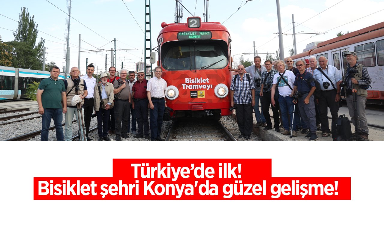 Türkiye’de ilk! Bisiklet şehri Konya’da güzel gelişme!