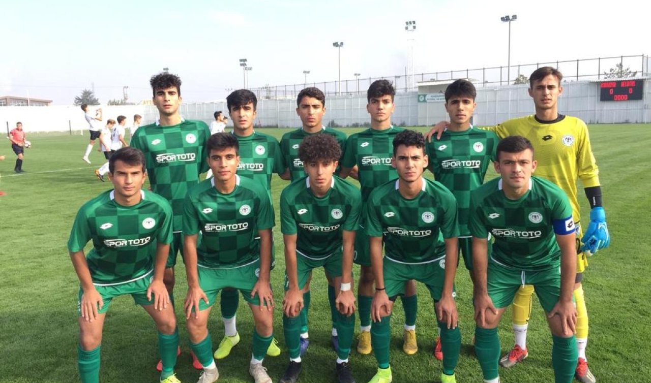  Konyaspor U17 averajla 3’üncü oldu