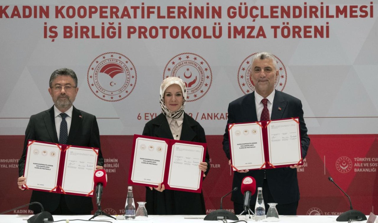  Üç bakanlıktan kadın kooperatiflerinin güçlendirilmesi için iş birliği