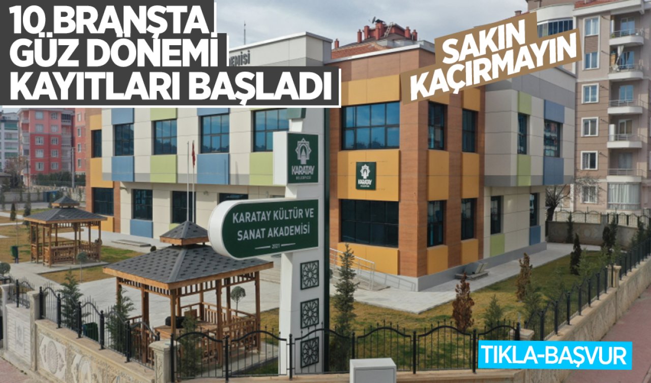  10 branşta güz dönemi kayıtları başladı! Sakın kaçırmayın